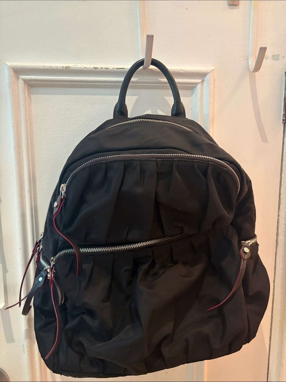 MJ Watson Backpack with Red Trim